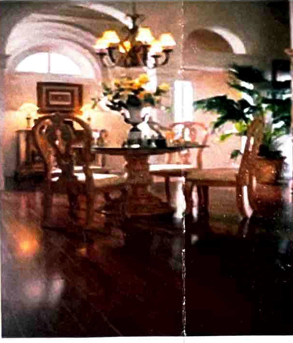 Dining room interior